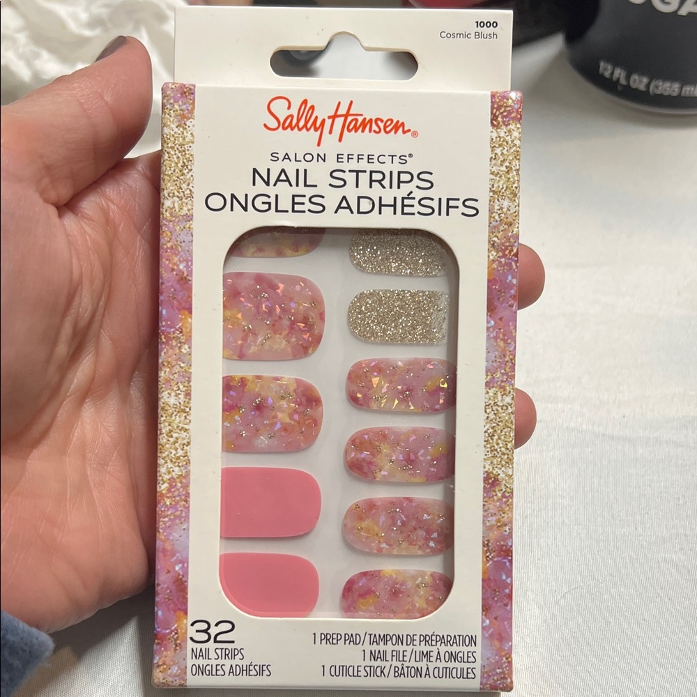3/$10 Sally Hansen  Nail Strips-Cosmic Blush